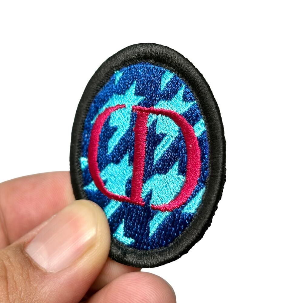Dior Embroidered Abstract Pin - Picture 5 of 6